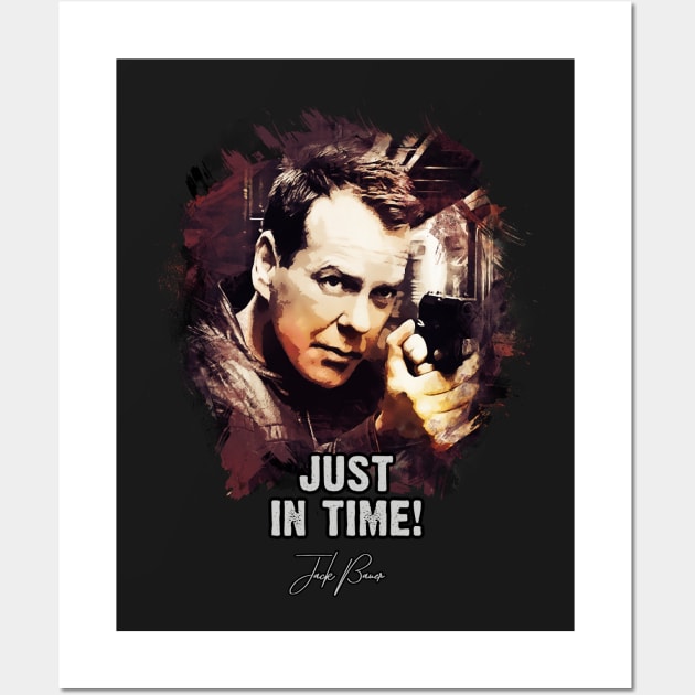 Just In Time - Jack Bauer Wall Art by Naumovski